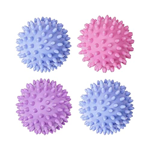 Bienstylife Reusable Laundry Dryer Balls - Softens & Fluffs, Non-Toxic, Energy Saving - Set of 4