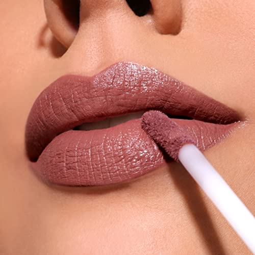 Moira Lip Divine Liquid Lipstick - Vegan, Cruelty-Free, Paraben-Free - Chic 007 Shade