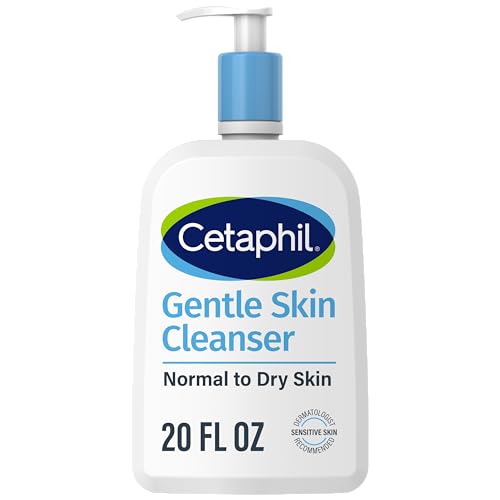 CETAPHIL Face Wash & Cleanser - Hydrating for Sensitive Skin, Fragrance & Soap Free - 20oz