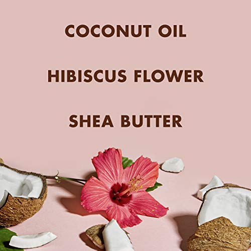 SheaMoisture Coconut Hibiscus Shampoo - Hydrates & Defines Curls, Fair Trade Ingredients - 24oz