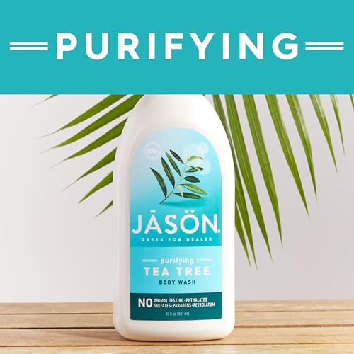 JASON Body Wash - Gentle Clean with Tea Tree & Aloe Vera, Cruelty-Free, 30 Fl Oz