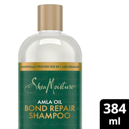 SheaMoisture Bond Repair Shampoo - Strengthens Curls, Amla Oil Infusion, 13oz