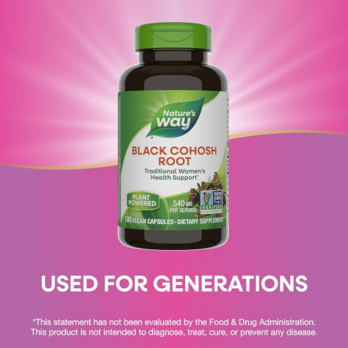 Nature's Way Herbal Supplement - Supports Women's Health, Non-GMO, Vegan - 180 Capsules