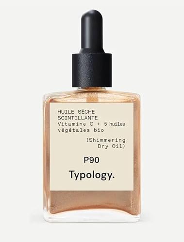 Typology Body Oil - Nourishing Vitamin C & 5 Organic Oils, Satin Glow - 30ml + Bonus Cream