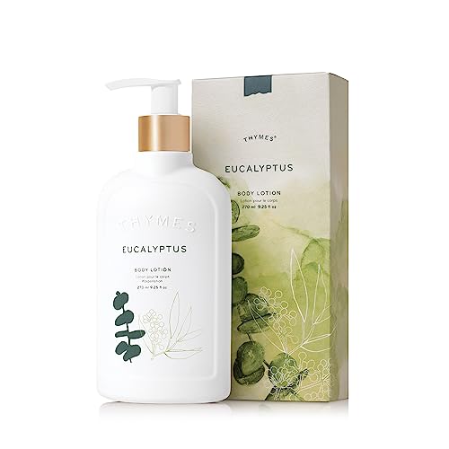 Thymes Eucalyptus Body Lotion - Deeply Moisturizes with Shea Butter & Jojoba Oil - 9.25 fl oz