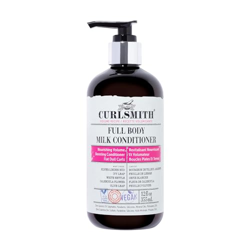 CURLSMITH Hair Conditioner - Volumizing & Hydrating for All Curl Types, Vegan - 355ml