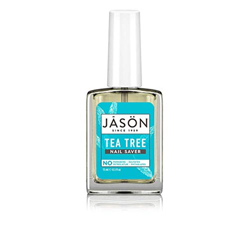 Jason Nail Saver Cuticle Oil - Hydrates & Strengthens Nails, Tea Tree & Natural Oils - 0.5oz