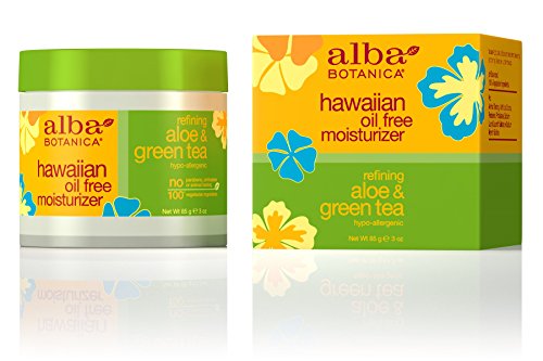 Alba Botanica Moisturizer - Minimizes Pores, 100% Vegetarian, No Parabens - 3oz (Pack of 2)