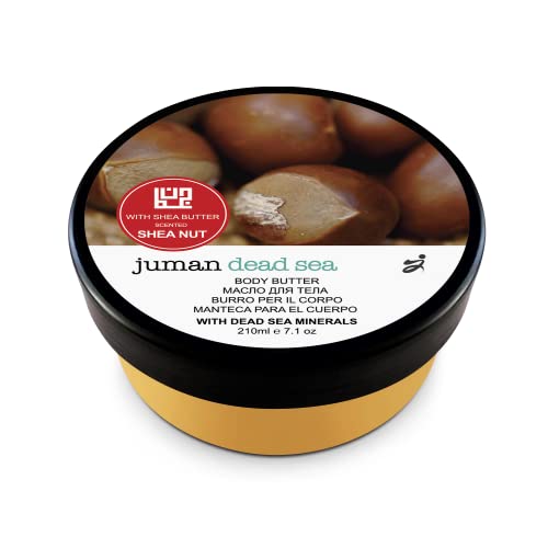 Juman Shea Body Butter - Hydrating, Natural Ingredients & Dead Sea Minerals - 200g