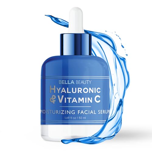 BELLA BEAUTY Face Serum - Deeply Hydrating, Boosts Collagen, Brightens Skin - 50mL