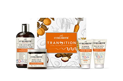 CURLSMITH Hair Care Bundle - Hydrate & Define Curls, Vegan & Cruelty-Free - 1x12oz, 1x8oz, 2x2oz