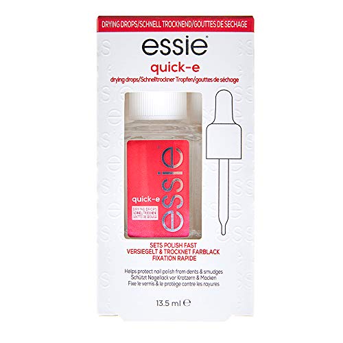 essie Nail Polish Drying Drops - Quick-Drying, 8-Free Vegan Formula - 0.46 fl oz