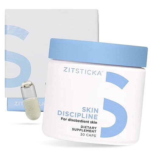 ZitSticka Multivitamin Capsules - Probiotic-Powered Skin Clarity & Tone, 30 Natural Caps