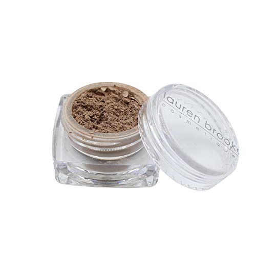 Lauren Brooke Cosmetiques Organic Eyeshadow - Richly Pigmented, Cruelty-Free - Sandalwood Matte