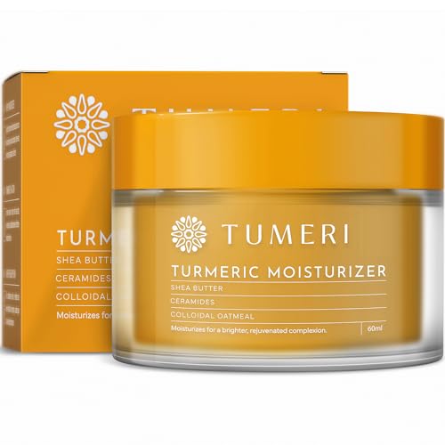 TUMERI Turmeric Face Moisturizer - Nourishing Hydration, Anti-Aging Benefits - 60ml