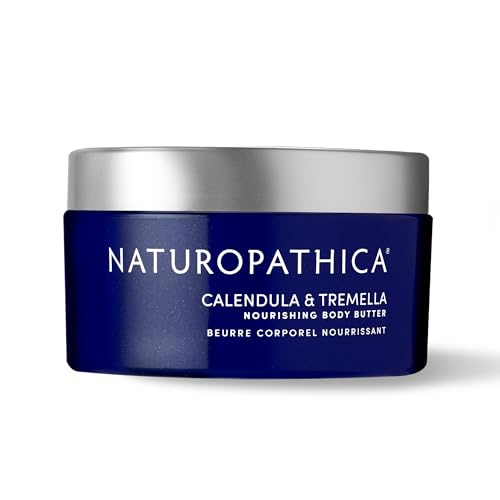 Naturopathica Body Butter - Hydrating & Soothing with Calendula, Tremella, Vitamin E - 6 fl oz