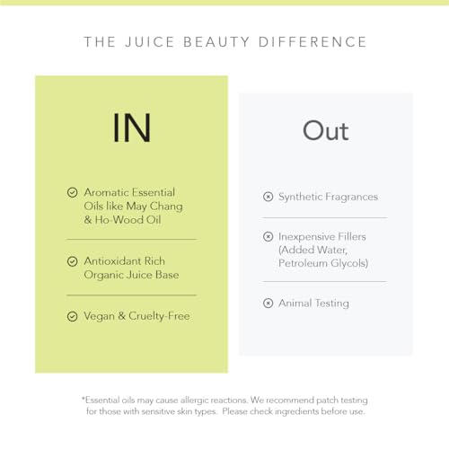 Juice Beauty Face Scrub - Instant Skin Renewal, Vegan & Cruelty-Free Exfoliator - 3 Fl Oz
