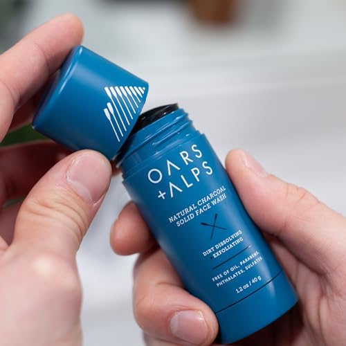 Oars + Alps Men's Skin Care Kit - Vegan, Gluten-Free, Travel Size Essentials - 3 Items