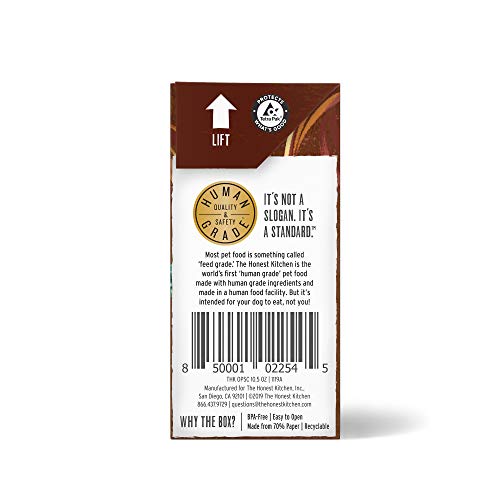 The Honest Kitchen Wet Dog Food - Human Grade, Complete & Balanced, No Fillers - 10oz