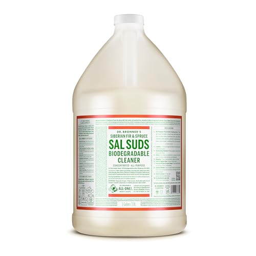 Dr. Bronner's Sal Suds All-Purpose Cleaner - Powerful Plant-Based Formula, Biodegradable - 1 Gallon