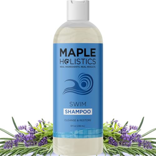 Maple Holistics Kids Shampoo & Body Wash - Chlorine Removal, Tea Tree & Rosemary - 8oz