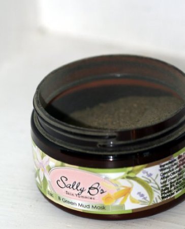 Sally B's Skin Yummies Mud Mask - Energizes, Brightens, Pore Refining, Organic - 4oz