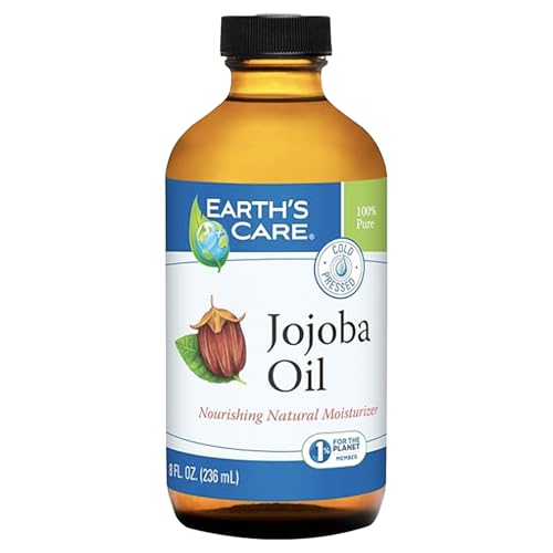 MOEHAIR Jojoba Oil - Nourishing for Hair and Skin, Calms Frizz, 100% Pure - 8 Fl Oz