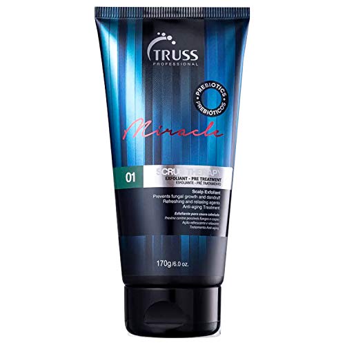 TRUSS Scrub Therapy Scalp Treatment - Anti-Dandruff Relief, Antibacterial, 8oz