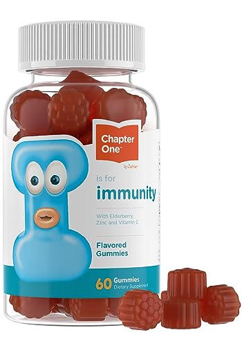 Zahler Immune Defense Gummies - Vitamins C, Zinc & Black Elderberry, Kosher - 60 Count