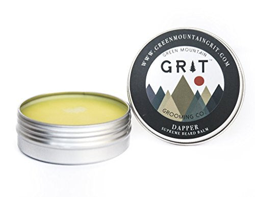 Surpreme Beard Balm - Prevents Itch & Dandruff, Softens Beard & Skin, 100% Natural Oils - 2 Oz