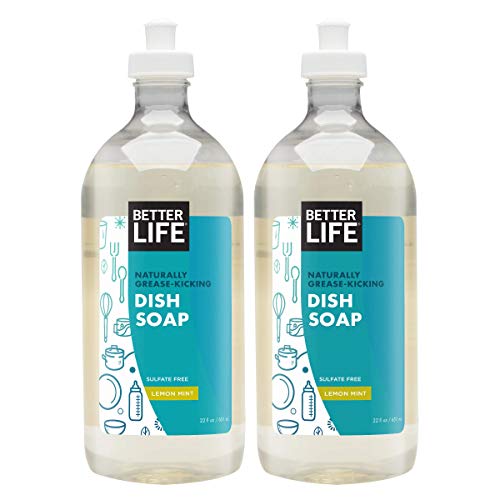 Pure Clean Dish Soap - Effective Grease Cutter, Non-Toxic Ingredients - 16oz