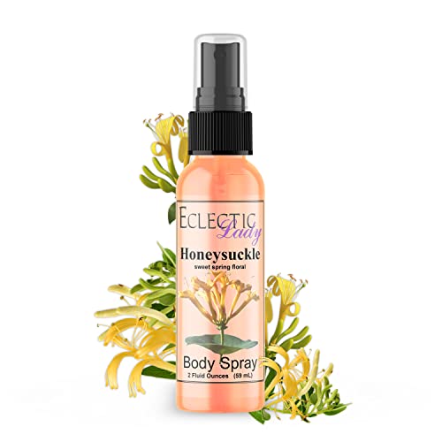 Eclectic Lady Honeysuckle Body Mist - Hydrating, Paraben-Free, Handcrafted - 2oz