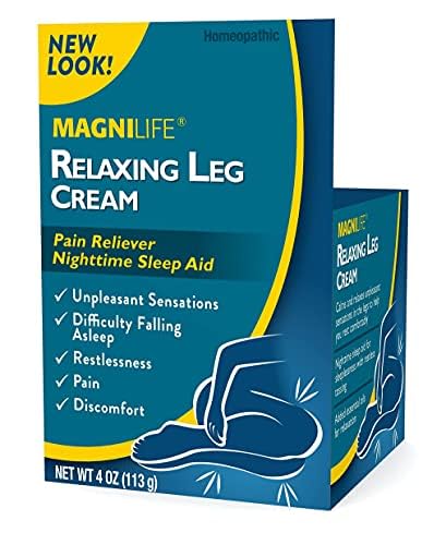 MagniLife Relaxing Leg Cream - Alleviates Discomfort, Plant-Derived Ingredients - 4oz