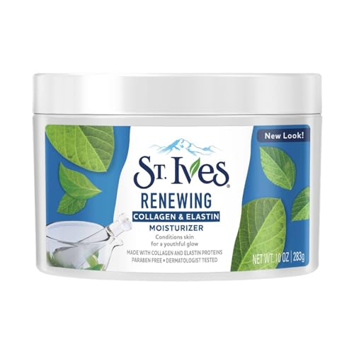 St. Ives Moisturizer - Hydrates with Natural Safflower Oil, Dermatologist Tested - 283g