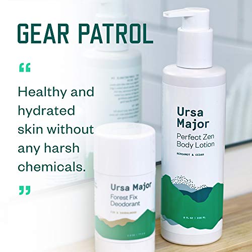 Ursa Major Body Lotion - Hydrating, Soothes Skin, Vegan & Cruelty-Free - 8oz Pump