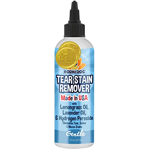 Bodhi Dog Pet Stain & Odor Remover - Gentle Tear Stain Treatment, All Natural Ingredients - 8oz