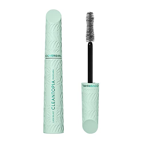 Covergirl Lash Blast Cleantopia Mascara - Volumizing, Vegan, Plant-Powered, Black Brown 810