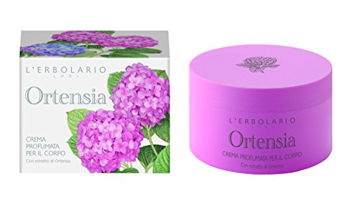 L’Erbolario Hydrangea Body Cream - Moisturizes Dry Skin, Nourishing Oils & Vitamin E - 6.7 oz