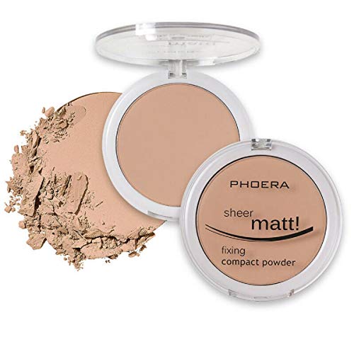 AQUAPURITY PHOERA Setting Powder - Hydrating, Long-Lasting, Vegan - Sheer Matte Finish, 203 NUDE