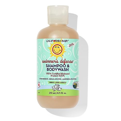 California Baby Conditioner - Moisturizes & Softens Post-Swim Hair, Plant-Based Ingredients - 251 mL