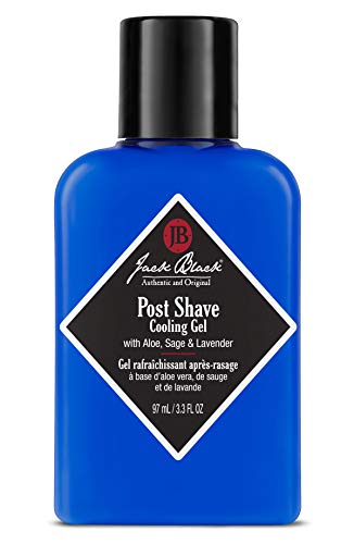 Jack Black After Shave Gel - Soothes Razor Burn, Hydrates Skin, Alcohol-Free - 3.3 Fl. Oz