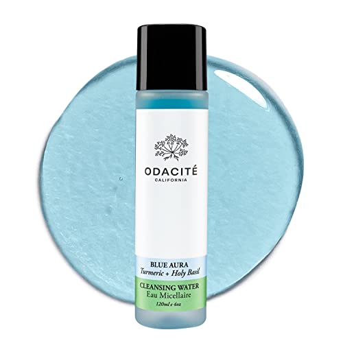 ODACITE Facial Cleanser - Removes Pollution & Makeup, Ayurvedic Herbs & Micelles - 4oz