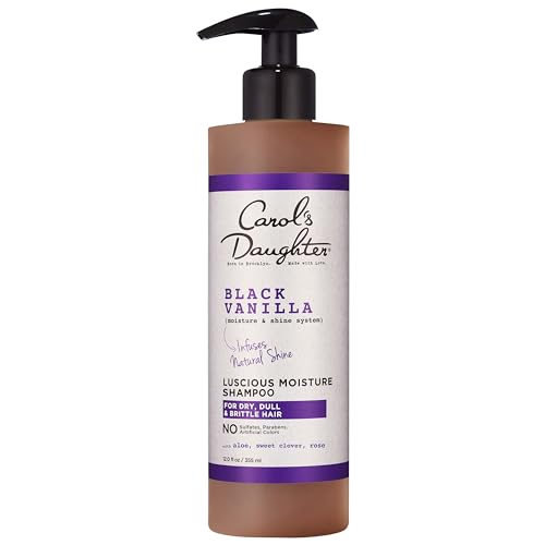 Carol's Daughter Black Vanilla Shampoo - Restores Moisture, Shine & Manageability - 12oz