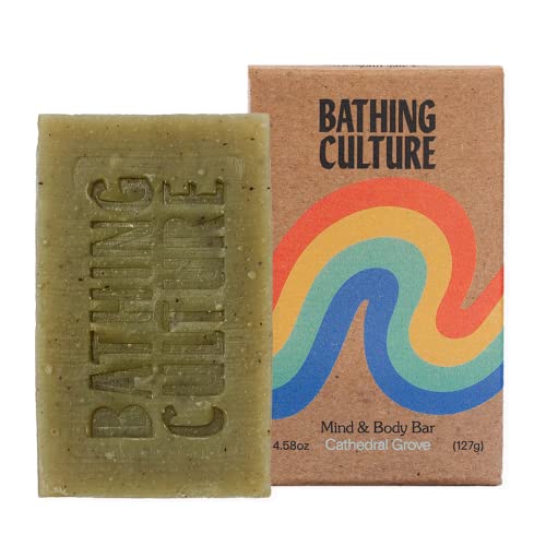 Bathing Culture Organic Mind + Body Soap Bar - Nourishing with Chlorella & Comfrey - 4.58oz