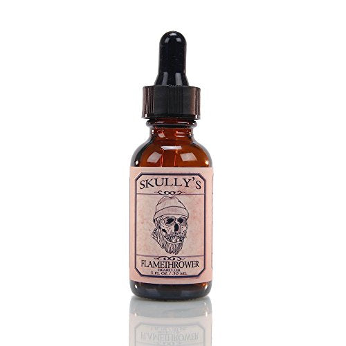 Skully's Beard Oil - Promotes Growth, Softens & Moisturizes, Cinnamon & Clove Scent - 1oz