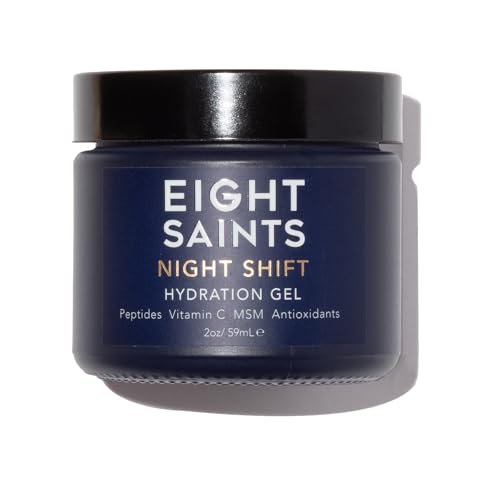 Eight Saints Moisturizer - Hydrating Anti-Aging Gel with Hyaluronic Acid & Vitamin C - 2oz