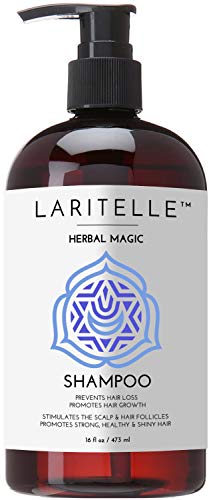 Laritelle Organic Shampoo - Promotes Hair Growth, Nourishing & Hypoallergenic - 17.5oz