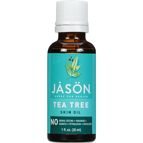 Jason Body Oil - Purifying Moisturizer with Tea Tree Oil, Cruelty-Free - 1oz