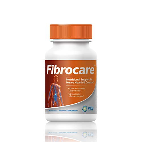 Vita Sciences FibroCare Dietary Supplement - Fast Nerve Support with R-ALA & Antioxidants - 60 Ct