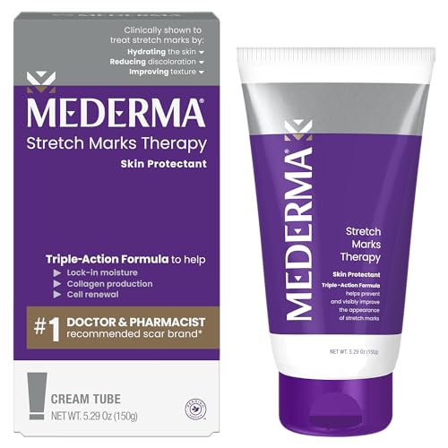 Mederma Stretch Marks Therapy - Clinically Proven Moisturizer, Safe for Pregnancy - 5.29 oz